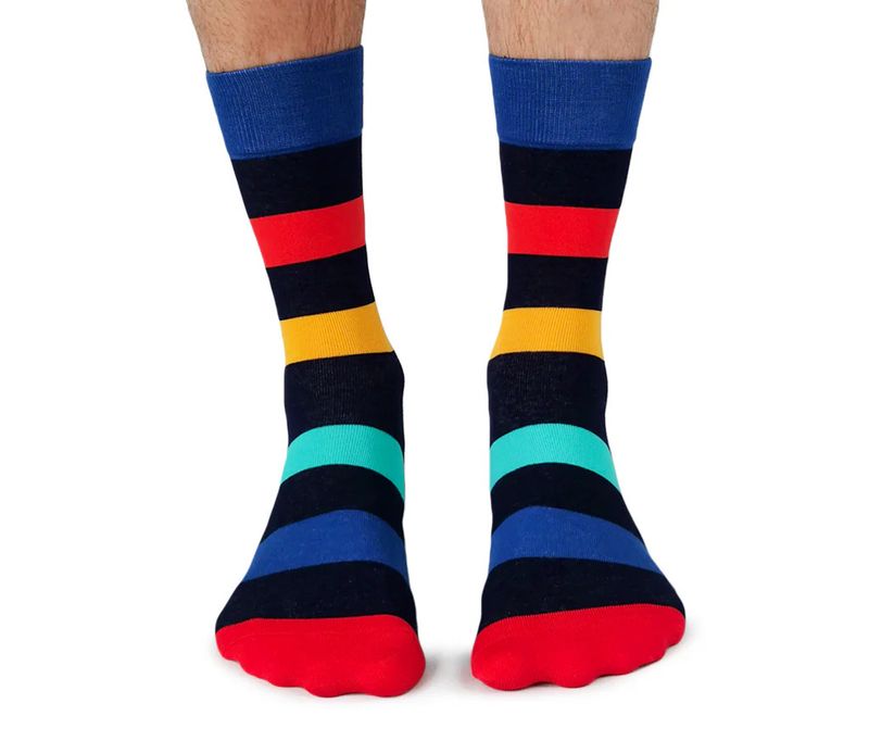 Men's Socks Here For The Stripes