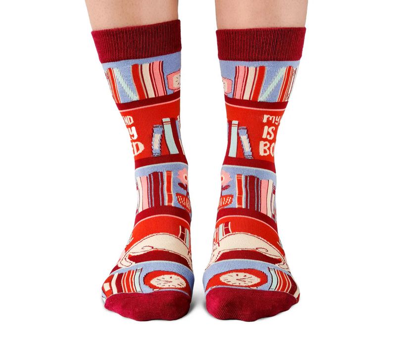 Women's Socks Bookworm