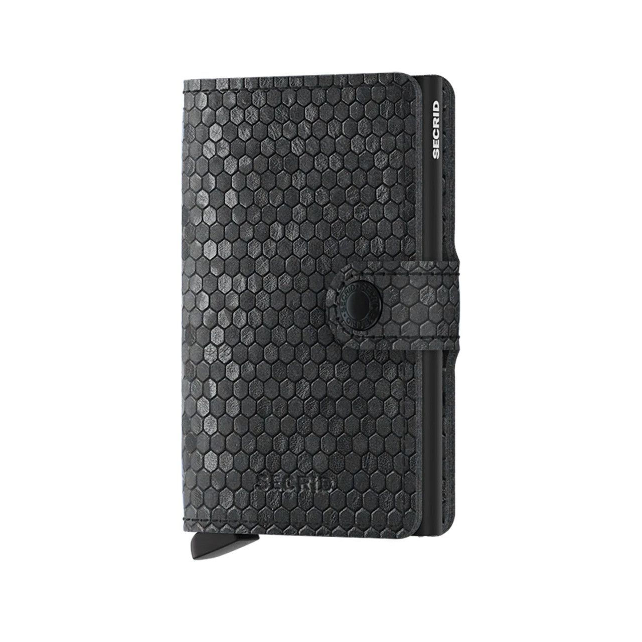 Miniwallet Hexagon Black