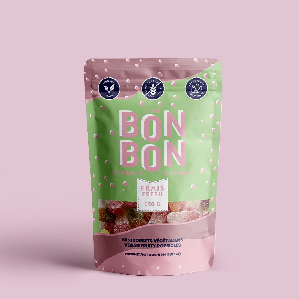 Vegan Fruity Popsicles 150g