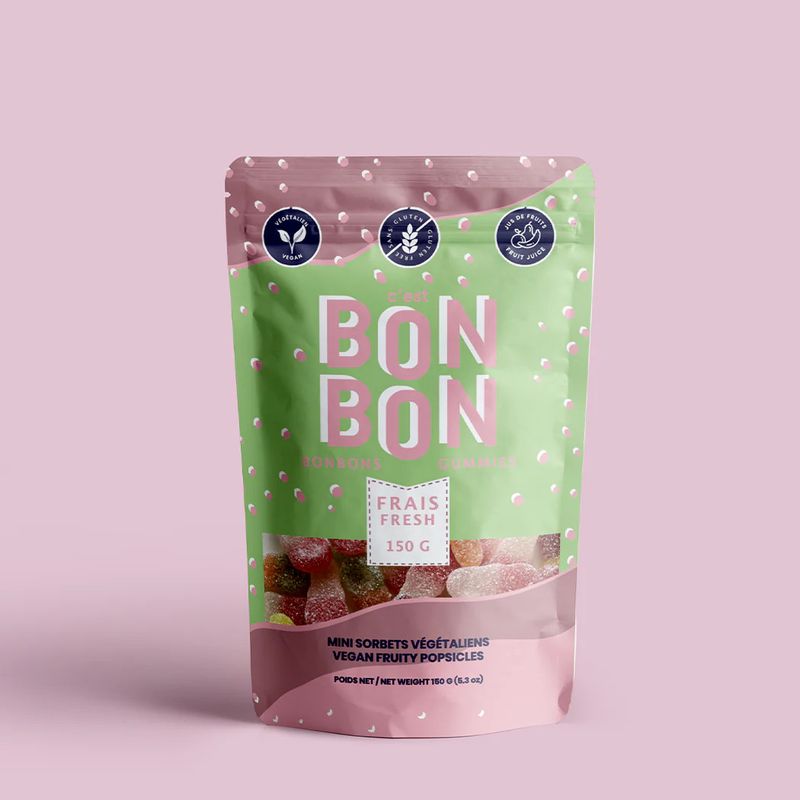Vegan Fruity Popsicles 150g