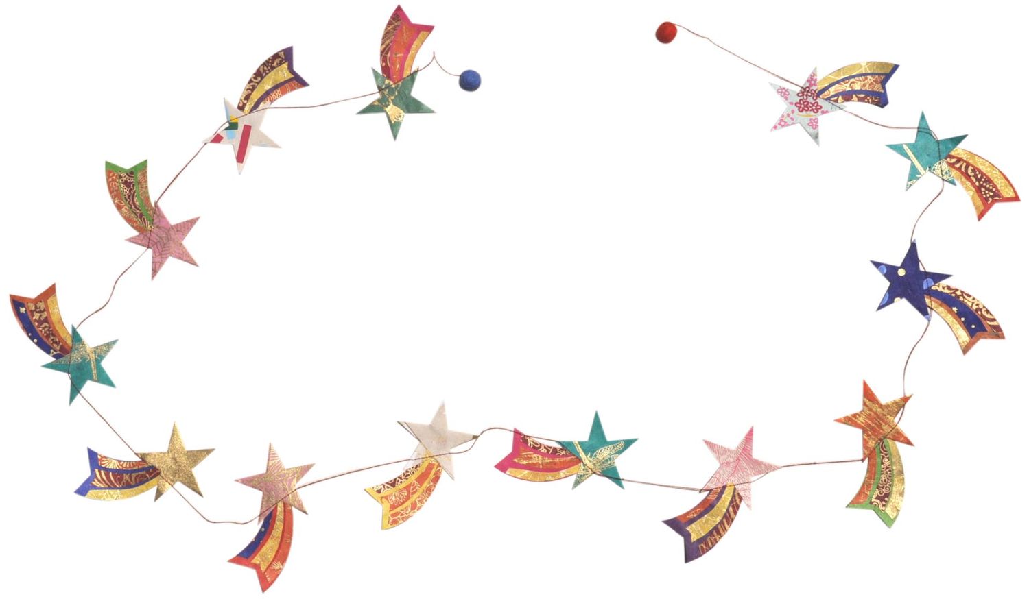 Paper Garland Shooting Star