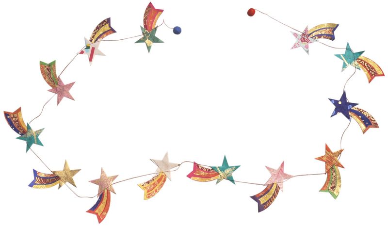 Paper Garland Shooting Star