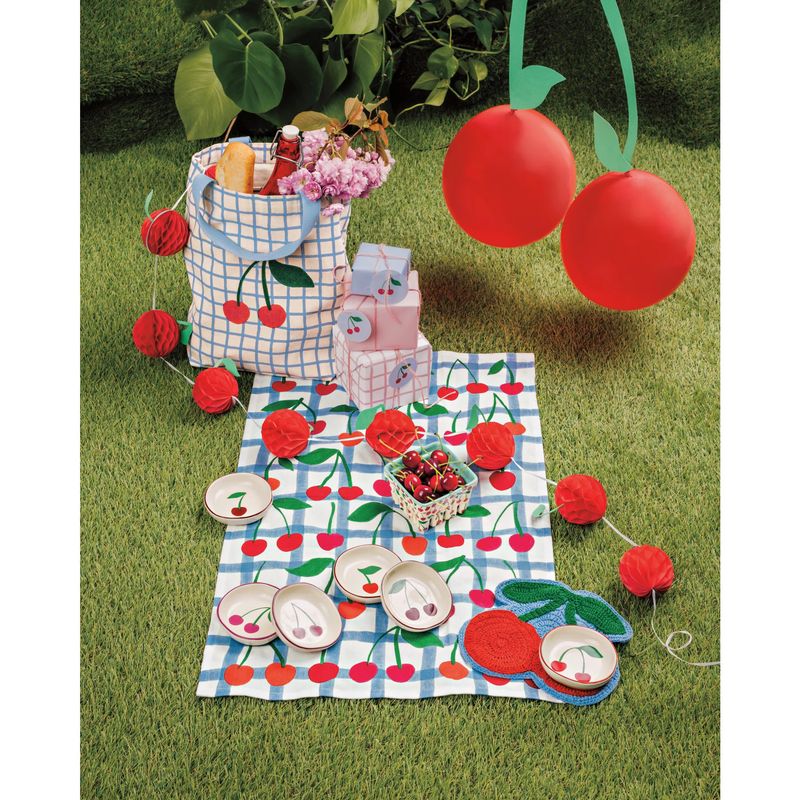 Dishtowel Very Cherry