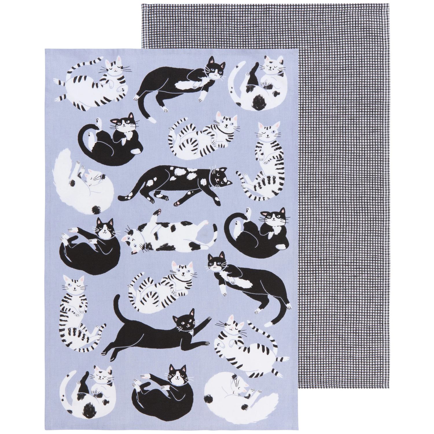Dishtowel Set Meow &amp; Furever