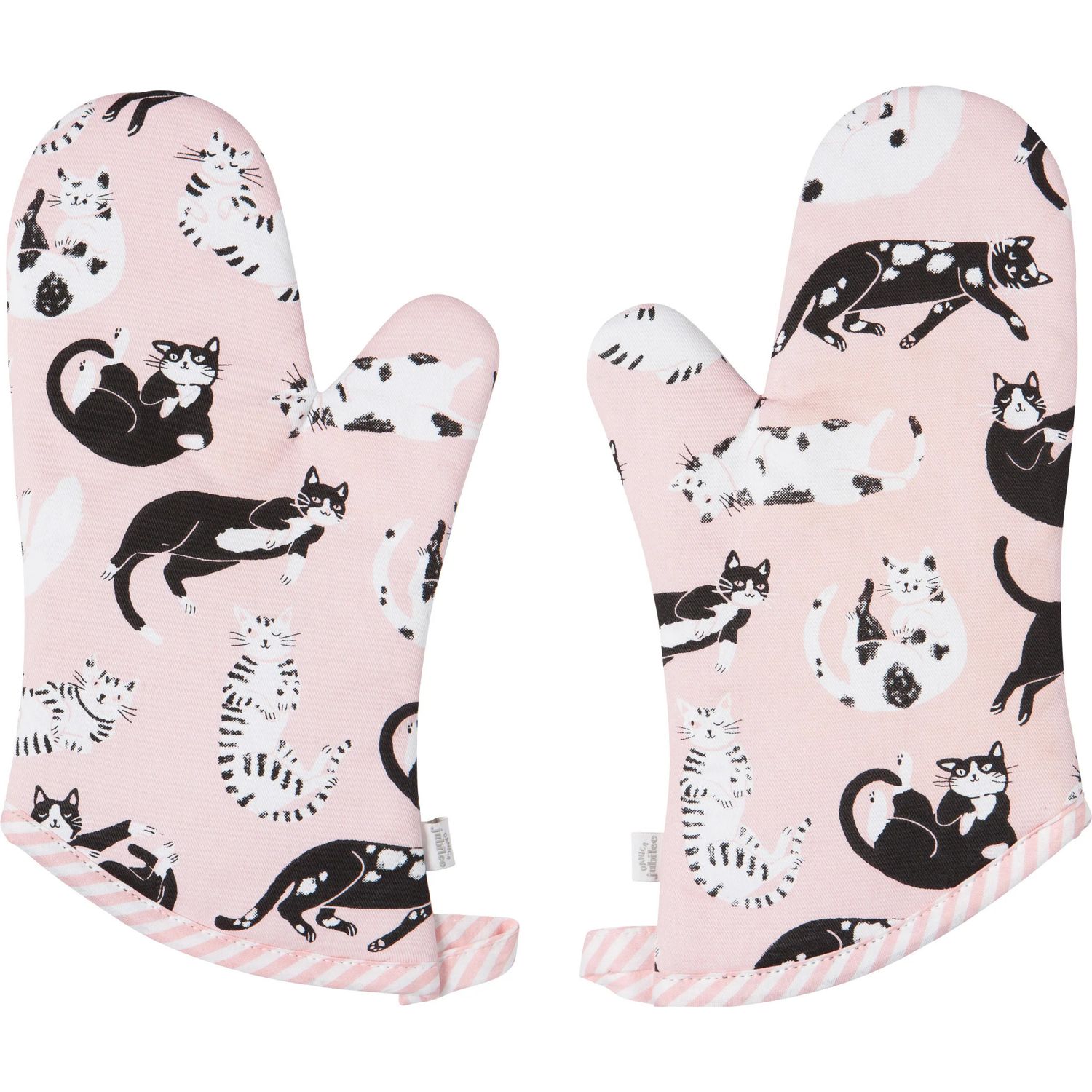 Oven Mitt Set of 2 Meow &amp; Furever