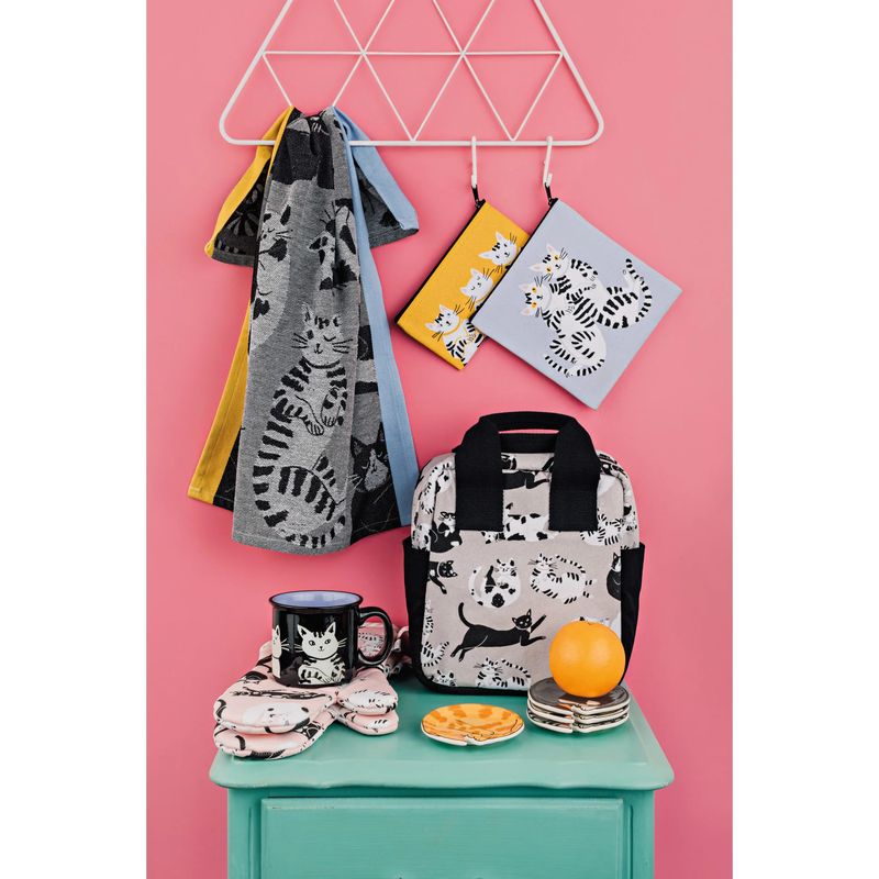 Oven Mitt Set of 2 Meow &amp; Furever
