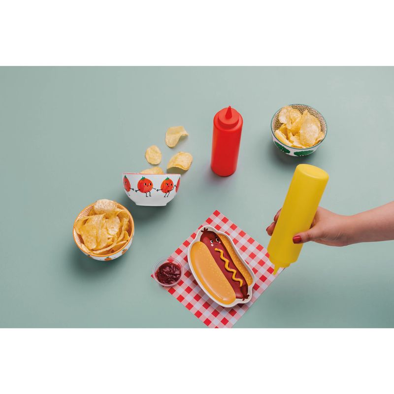 Shaped Dish Hot Dog