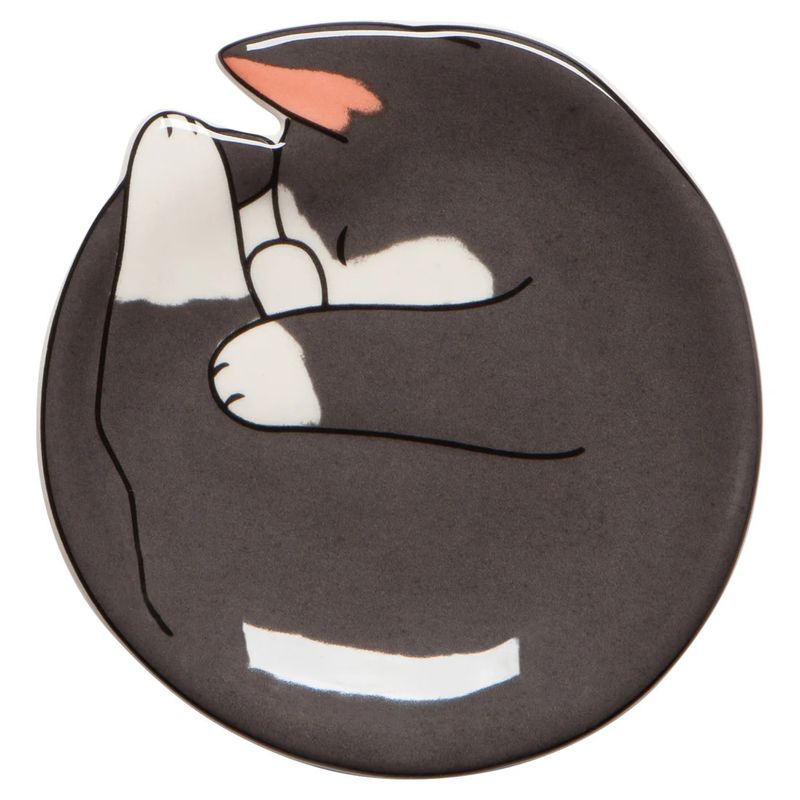 Ceramic Trinket Tray Meow &amp; Furever Assorted