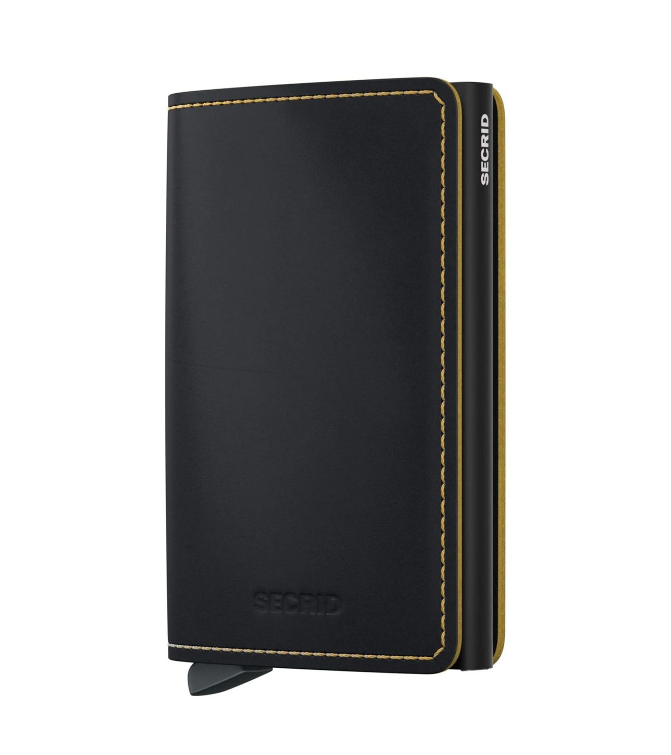 Slimwallet Matte Black / Ochre