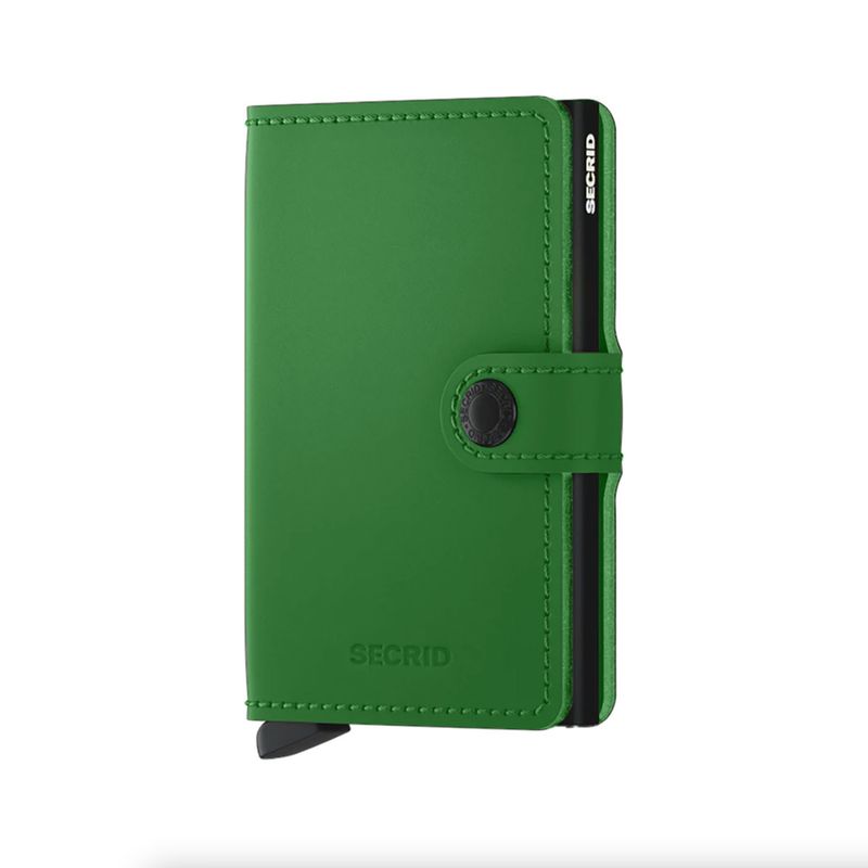 Miniwallet Matte Bright Green / Black