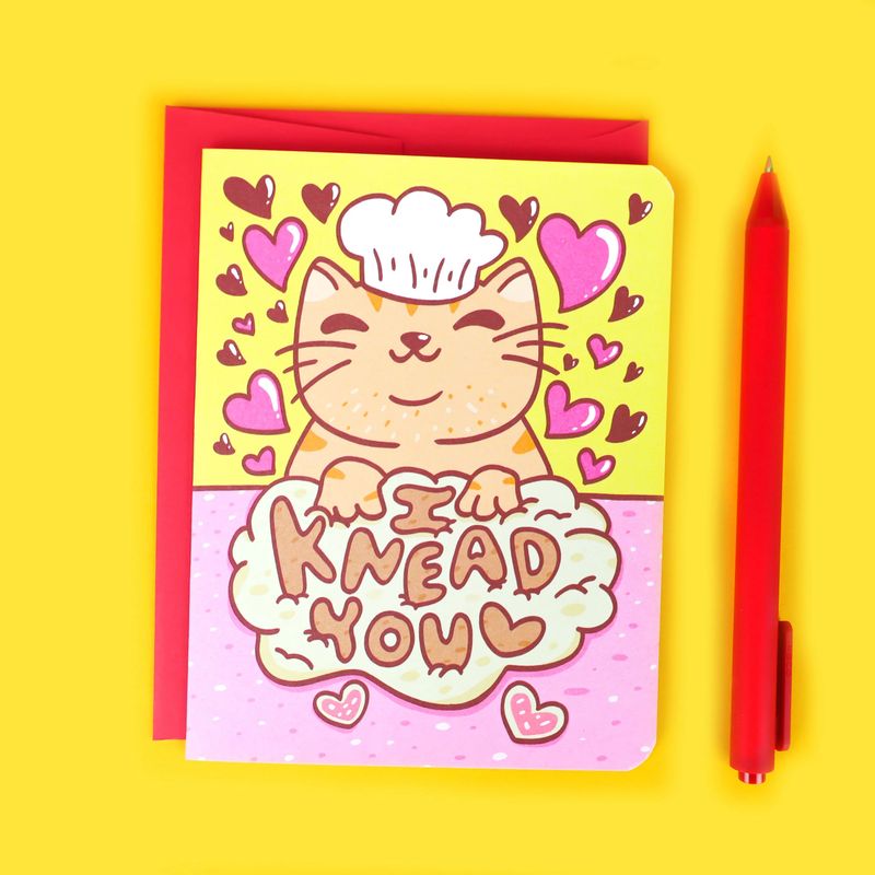 I Knead You Baker Kitty