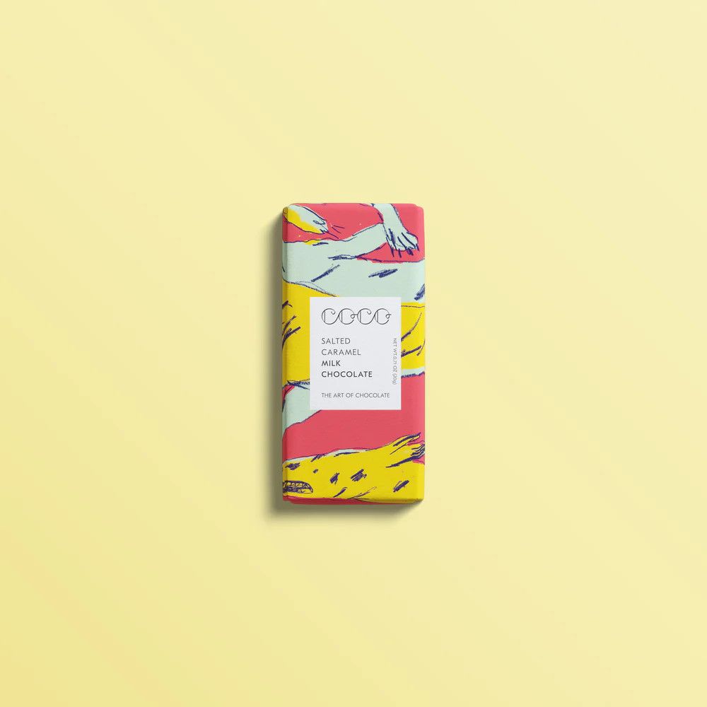 Mini Salted Caramel Milk Chocolate Bar