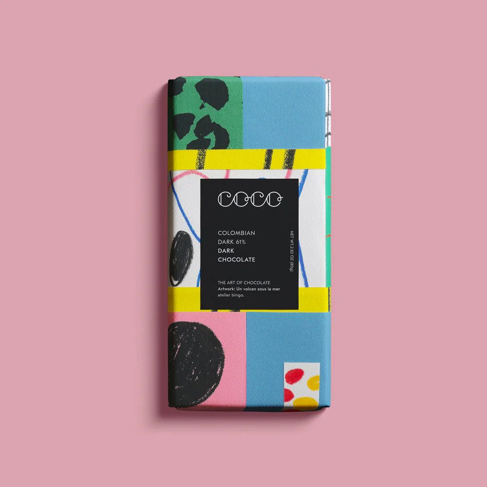 Colombian Dark Chocolate Bar 61%