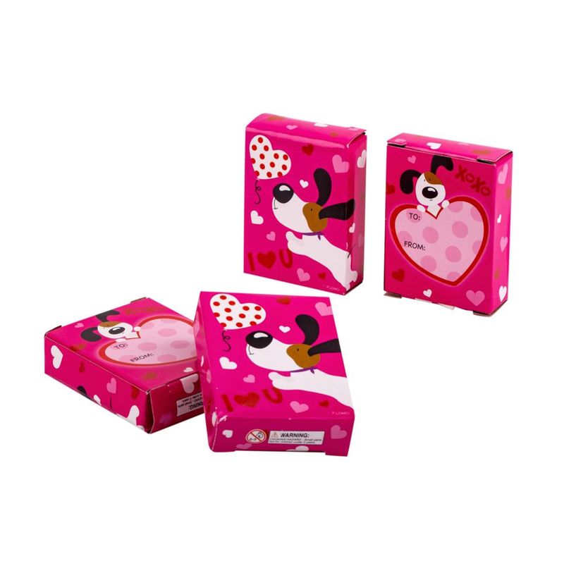 Pack of 9 Valentines Sticker Box