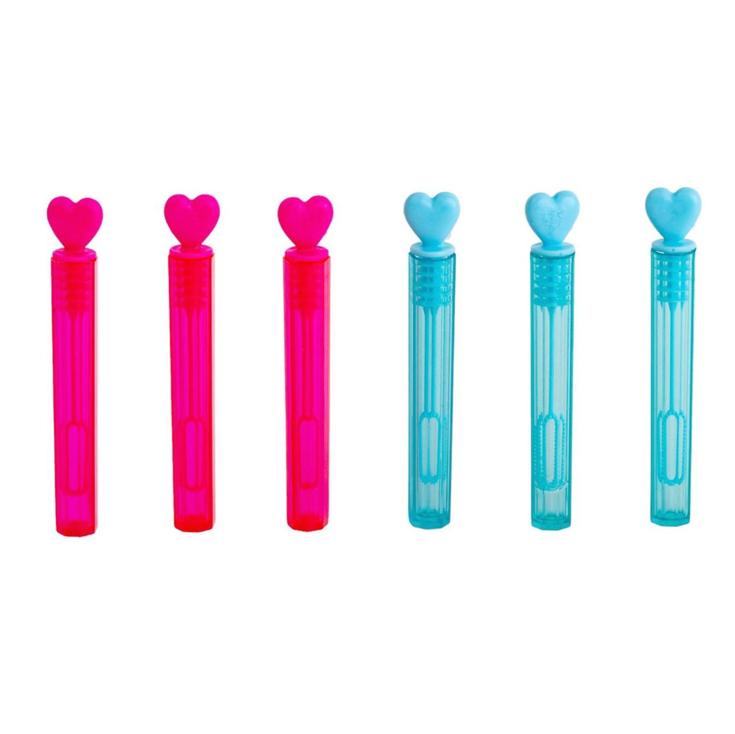 Pack of 6 Valentines Mini Bubbles