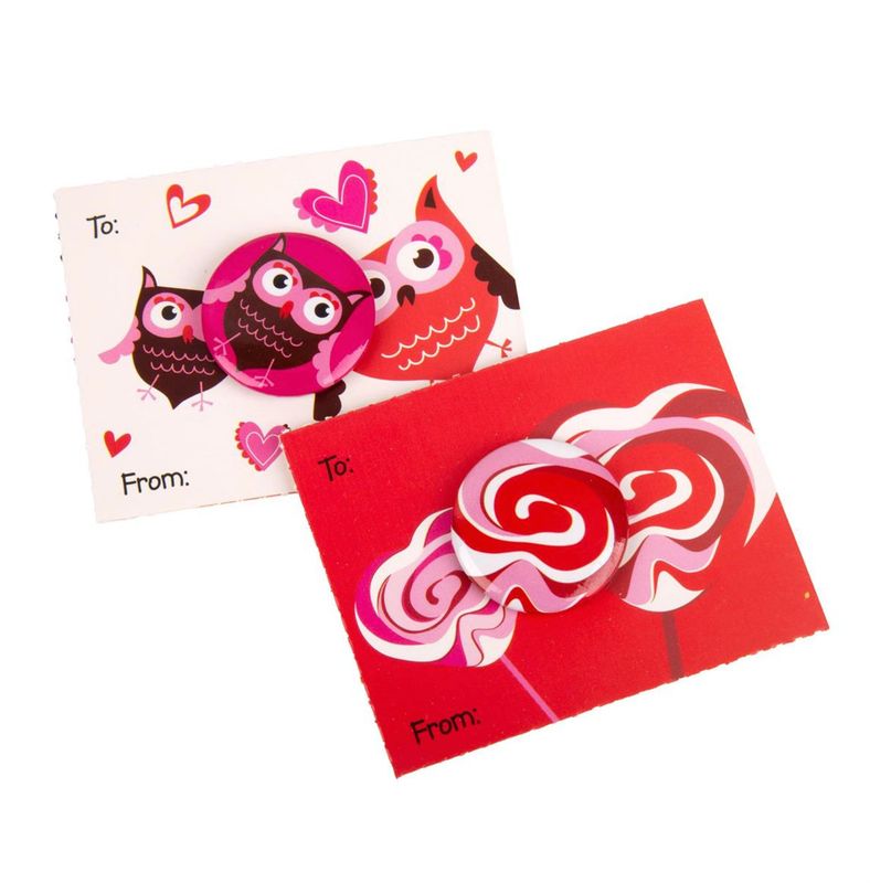 Set of 12 Cards With Mini Badges