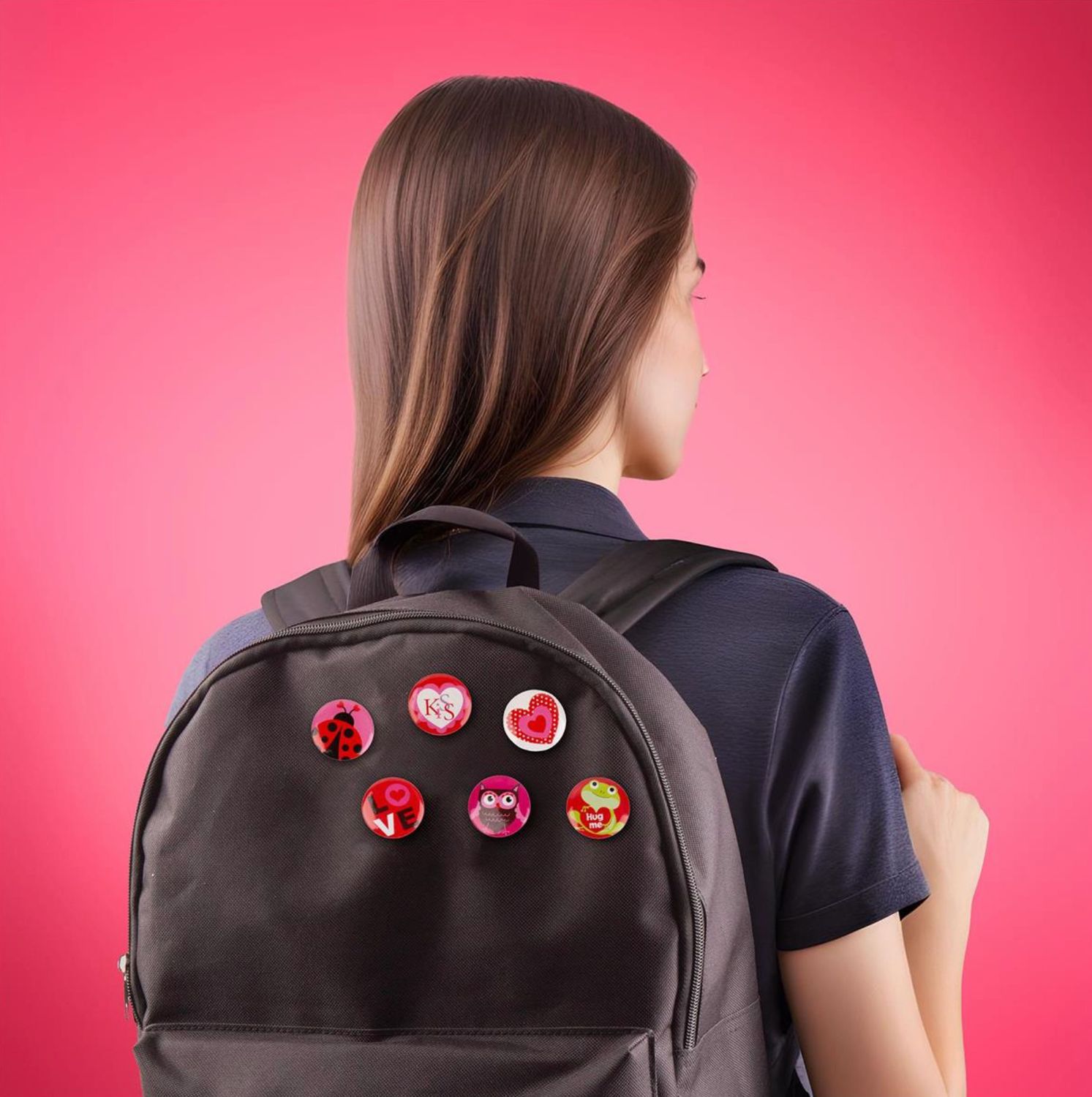 Set of 12 Cards With Mini Badges