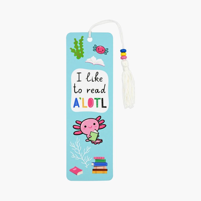 Beaded Bookmark Axolotl