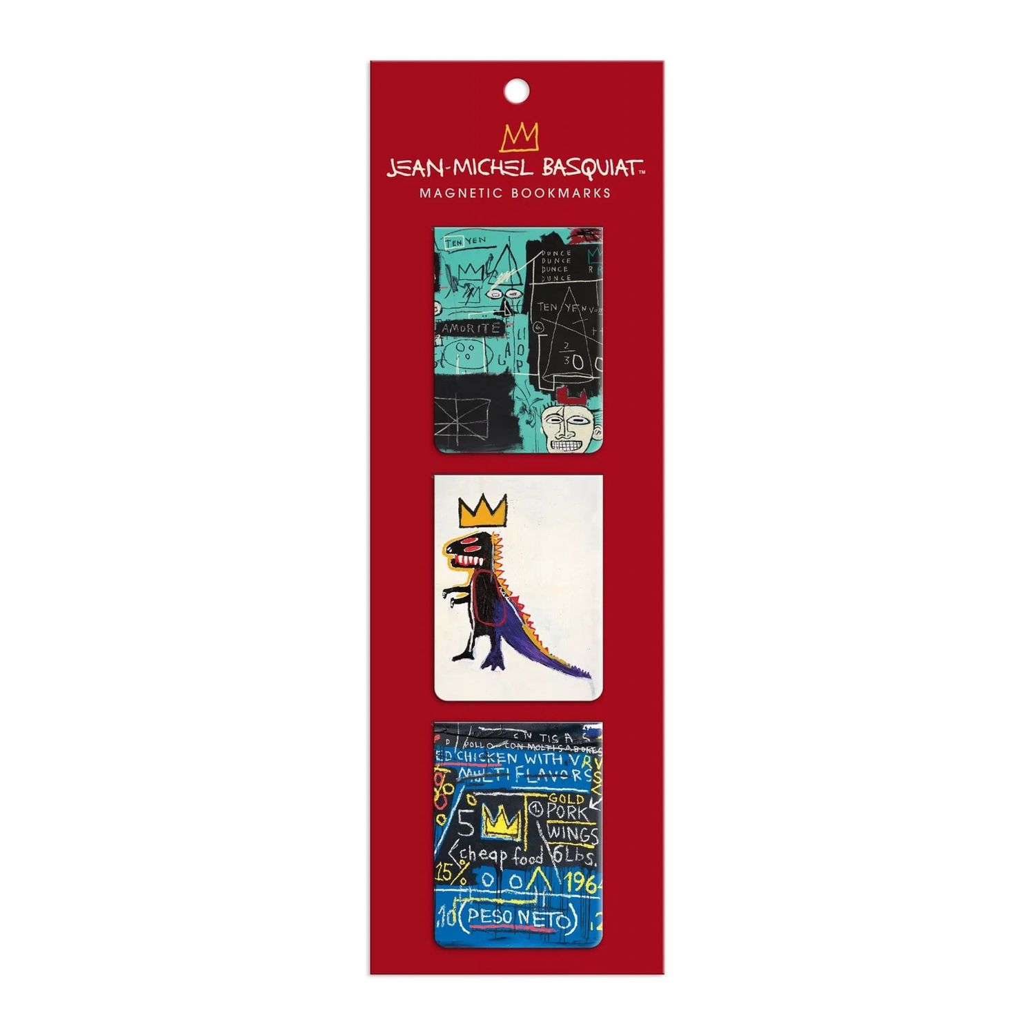 Magnetic Bookmarks Jean-Michel Basquiat