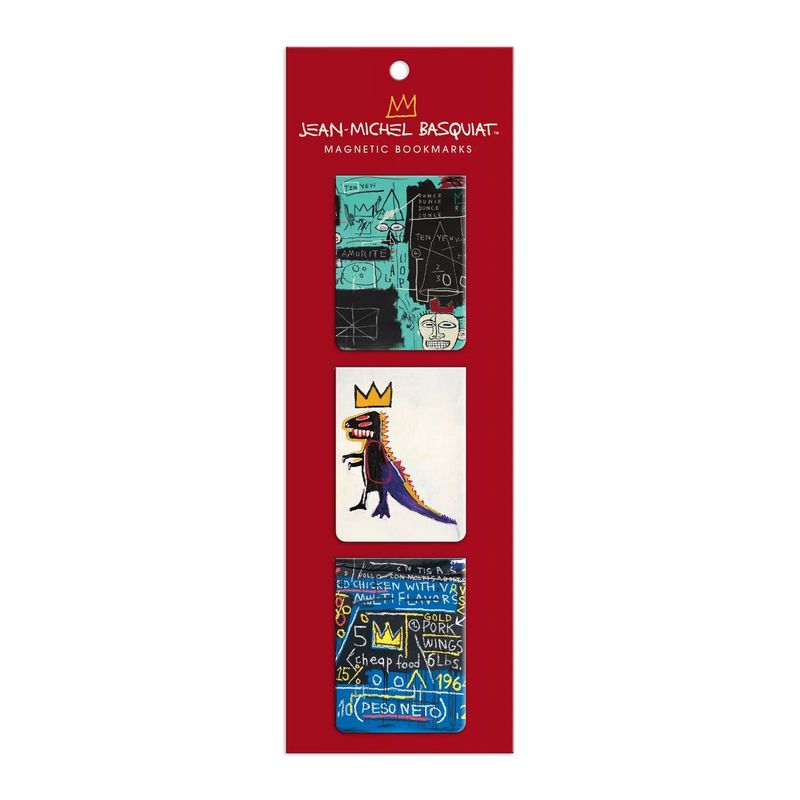 Magnetic Bookmarks Jean-Michel Basquiat