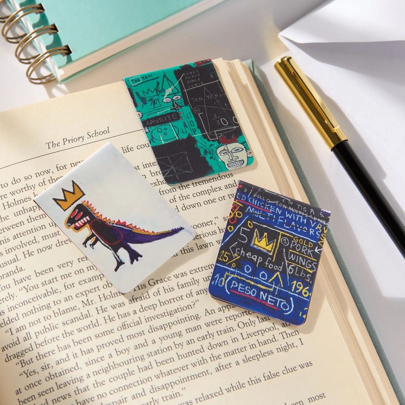Magnetic Bookmarks Jean-Michel Basquiat