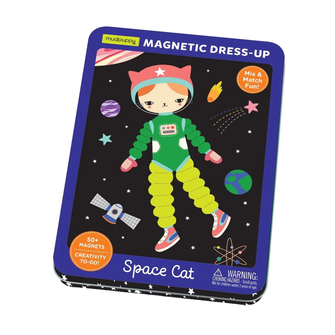 Magnetic Dress Up Space Cat