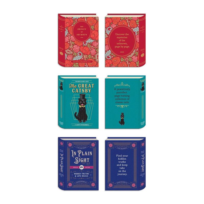 Magnetic Bookmarks Vintage Books