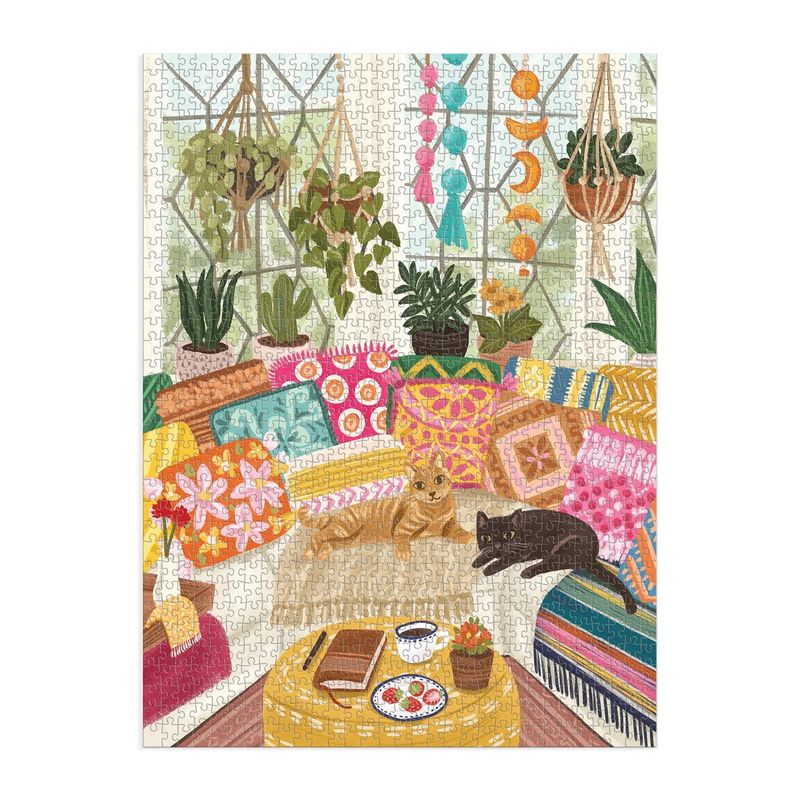 1000 Piece Puzzle Serenity Meow