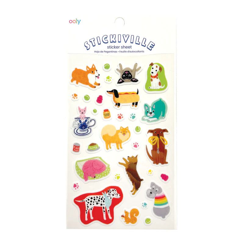 Stickiville Quirky Dogs Stickers