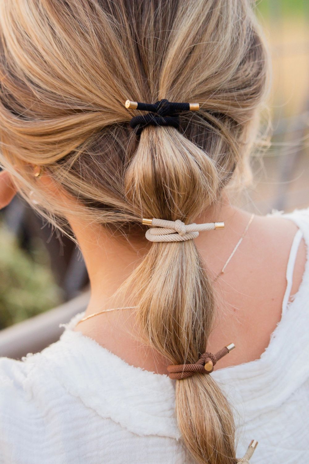 Roped-In Hair Ties