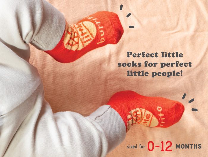 I'm Your Little Burrito/ Don't Blame Your Farts On Me Baby Socks