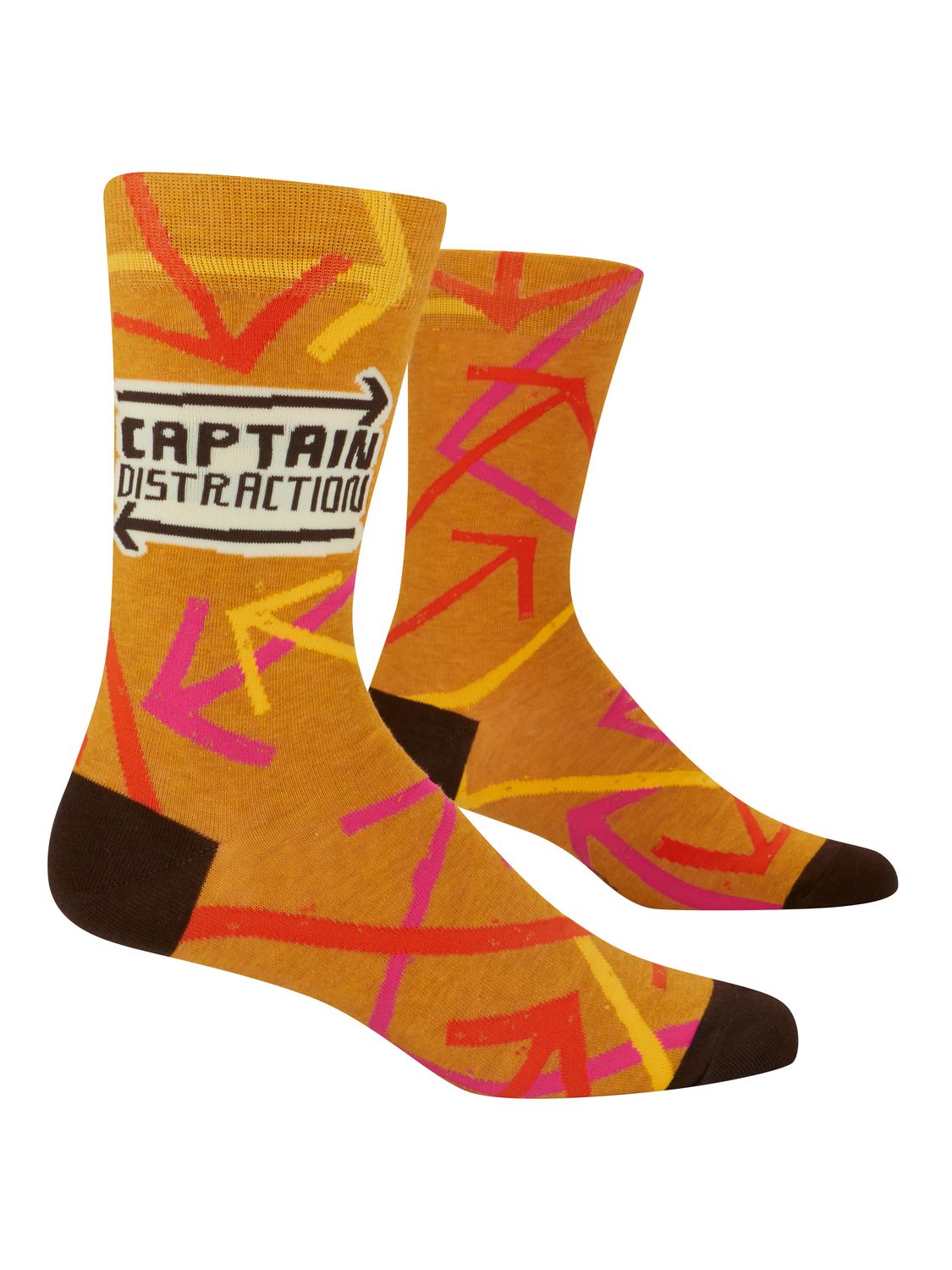 Men&#39;s Crew Socks Captain Distraction