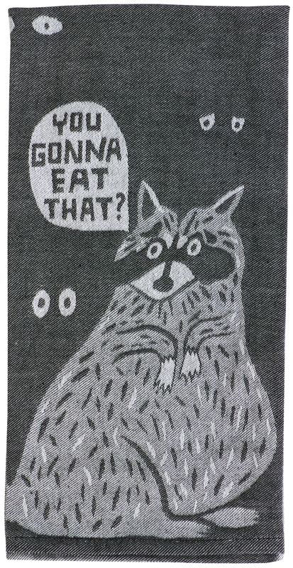 Dishtowel Woven You Gonna Eat That