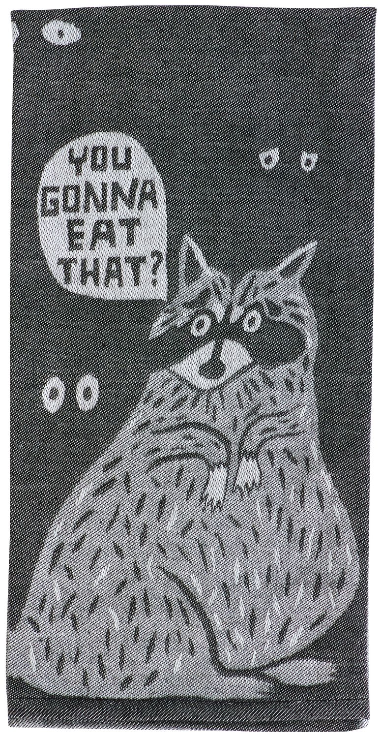 Dishtowel Woven You Gonna Eat That