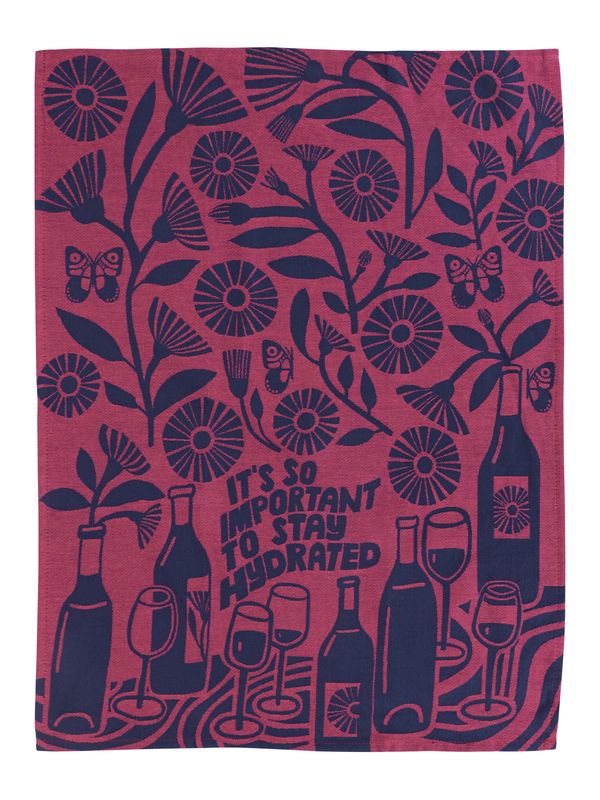 Dishtowel Woven Its So Important To Stay Hydrated