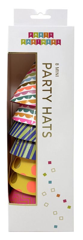 Mini Rainbow Party Hats