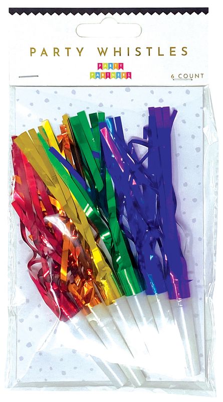 Rainbow Party Whistles