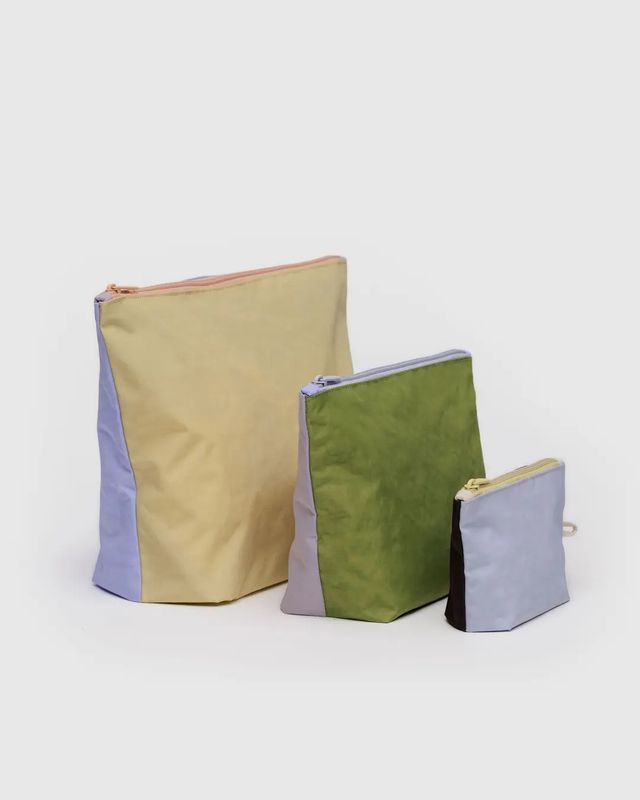 Go Pouch Set Pastels Colourblock
