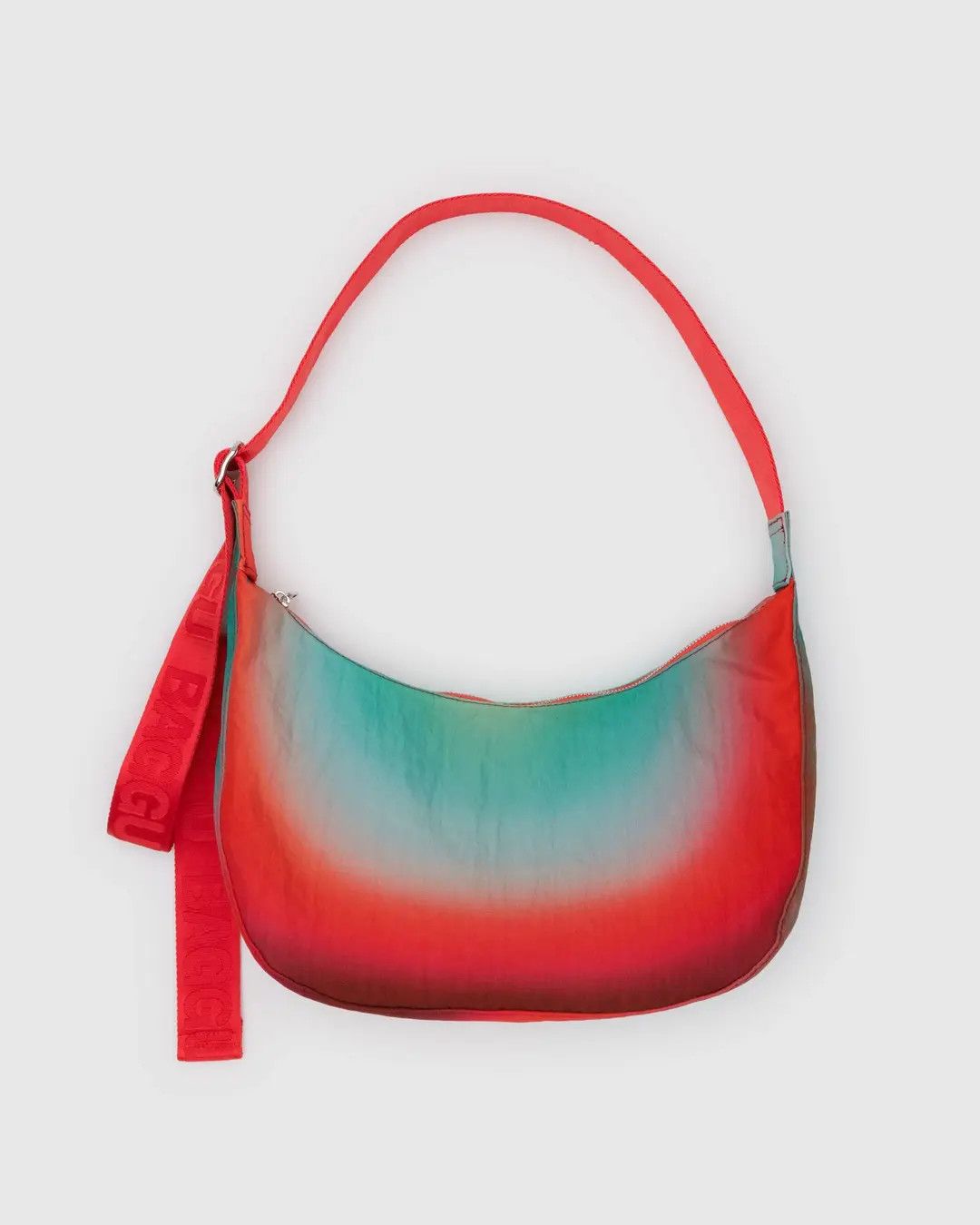 Medium Nylon Crescent Bag Rain by Julia Heuer