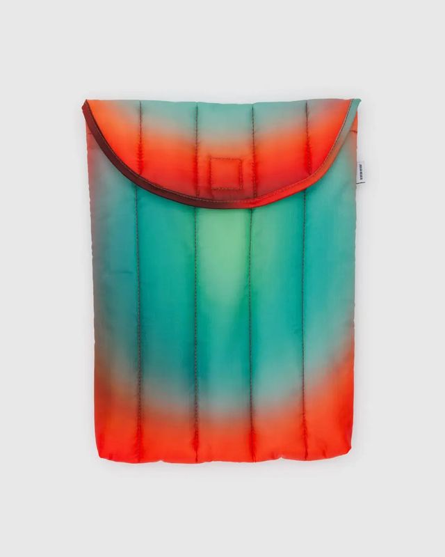 Puffy Laptop Sleeve 13&quot;/14&quot; Rain by Julia Heuer