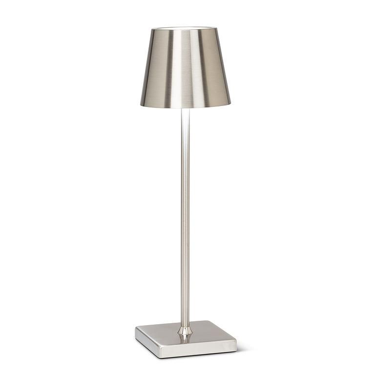 Trilite Classic Shade LED Table Lamp Silver
