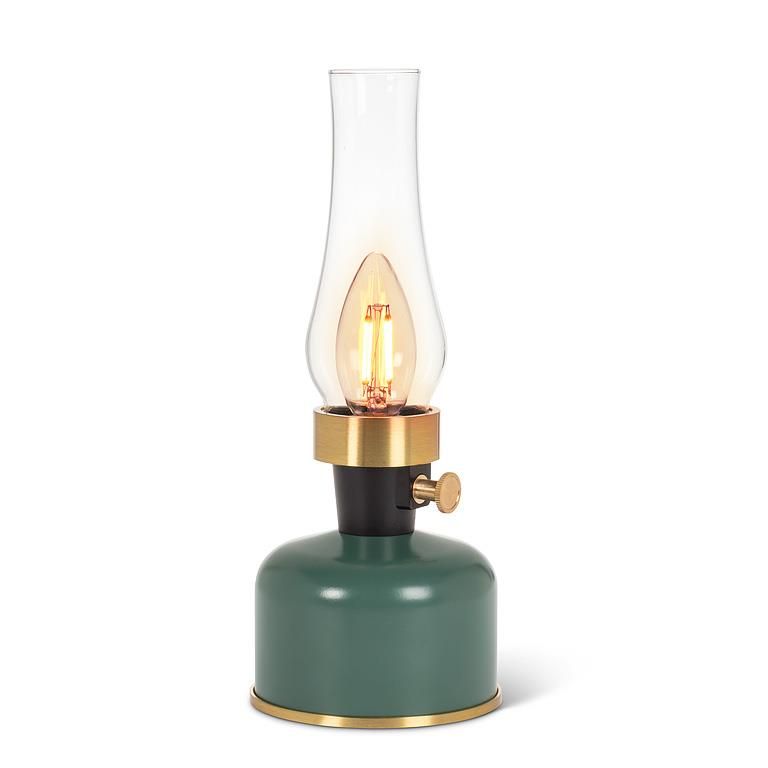 Lamplite LED Lantern w/  Chimney Green