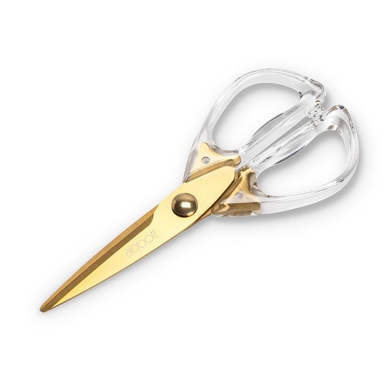 Luxe Scissors All Purpose Clear Handle