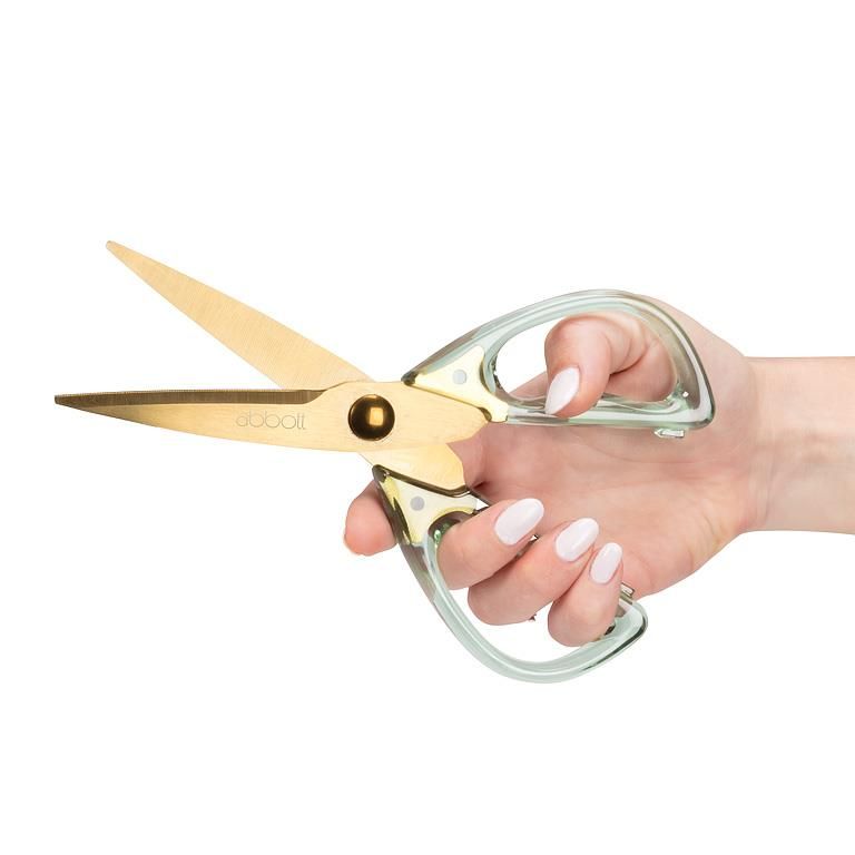 Luxe Scissors All Purpose Green Handle