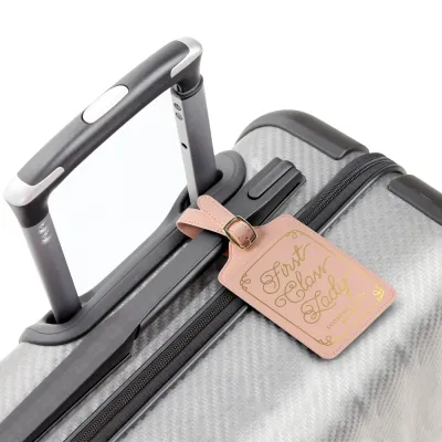 Luggage Tag: First Class Lady
