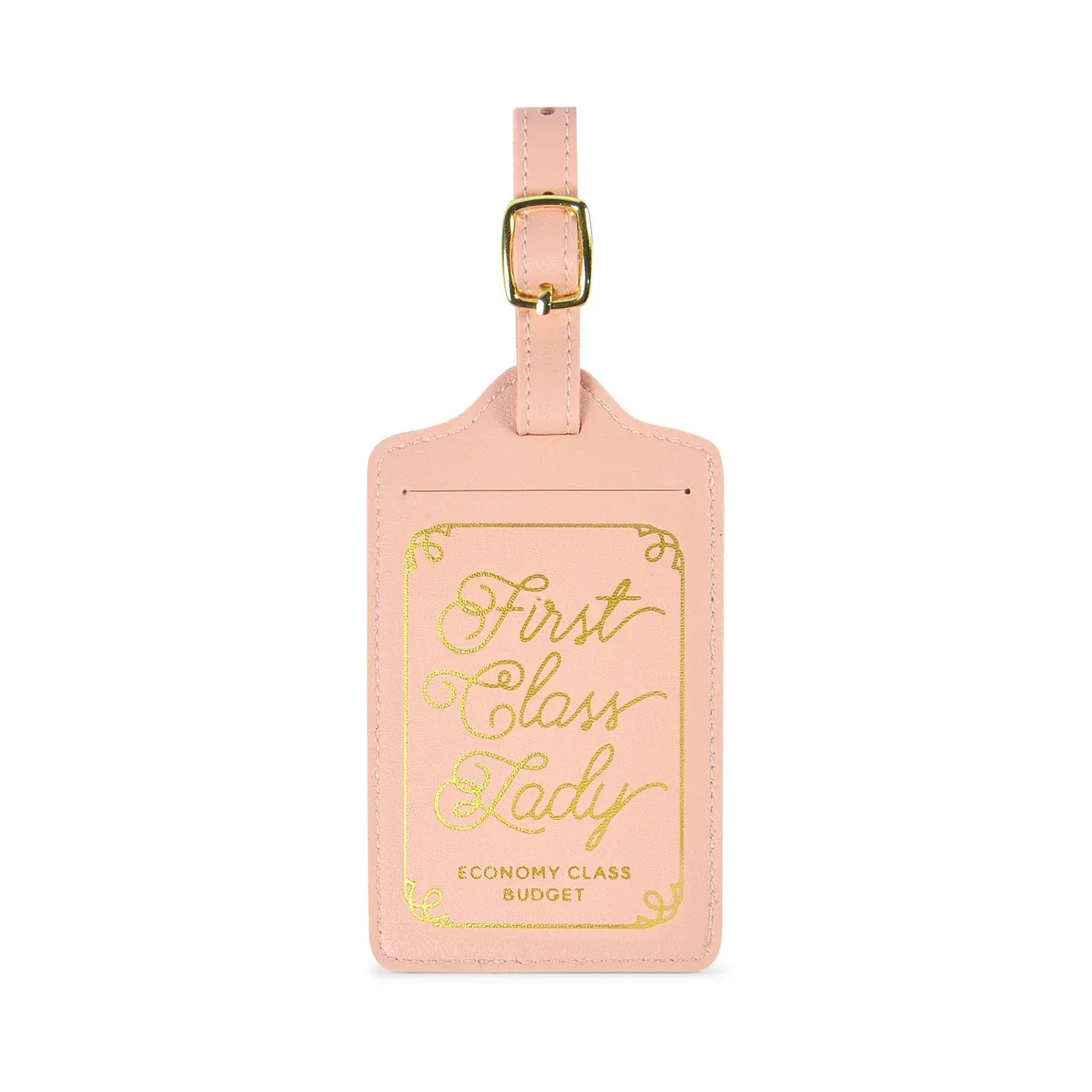 Luggage Tag: First Class Lady