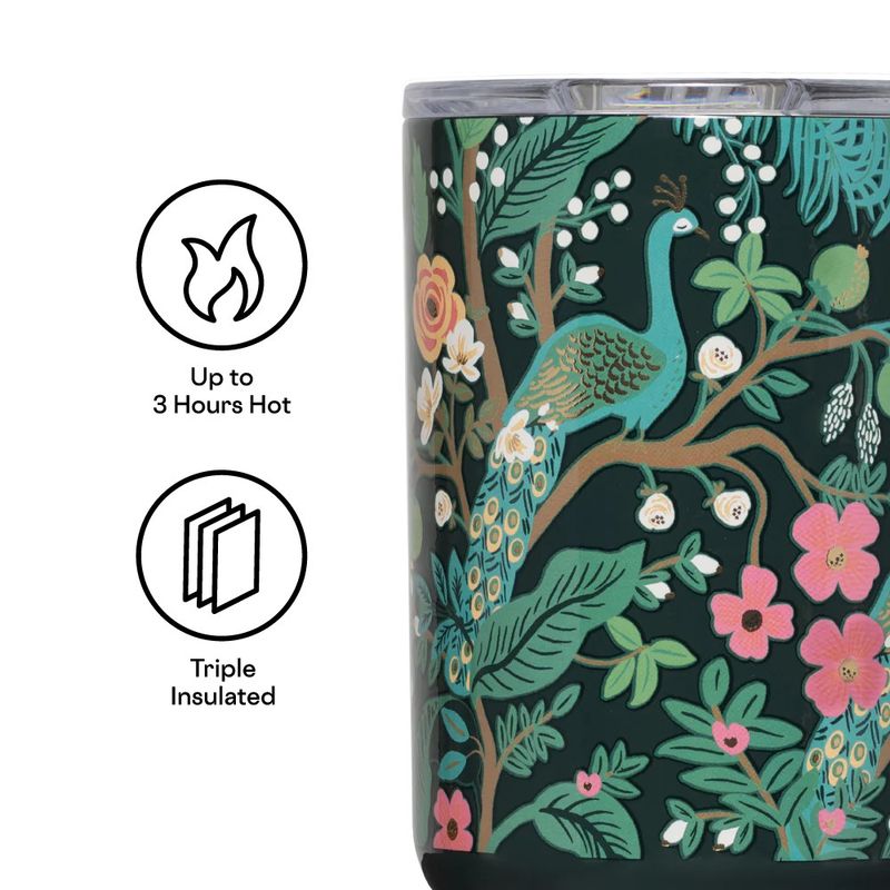 Mug 16oz Rifle Paper Co. Peacock Blue