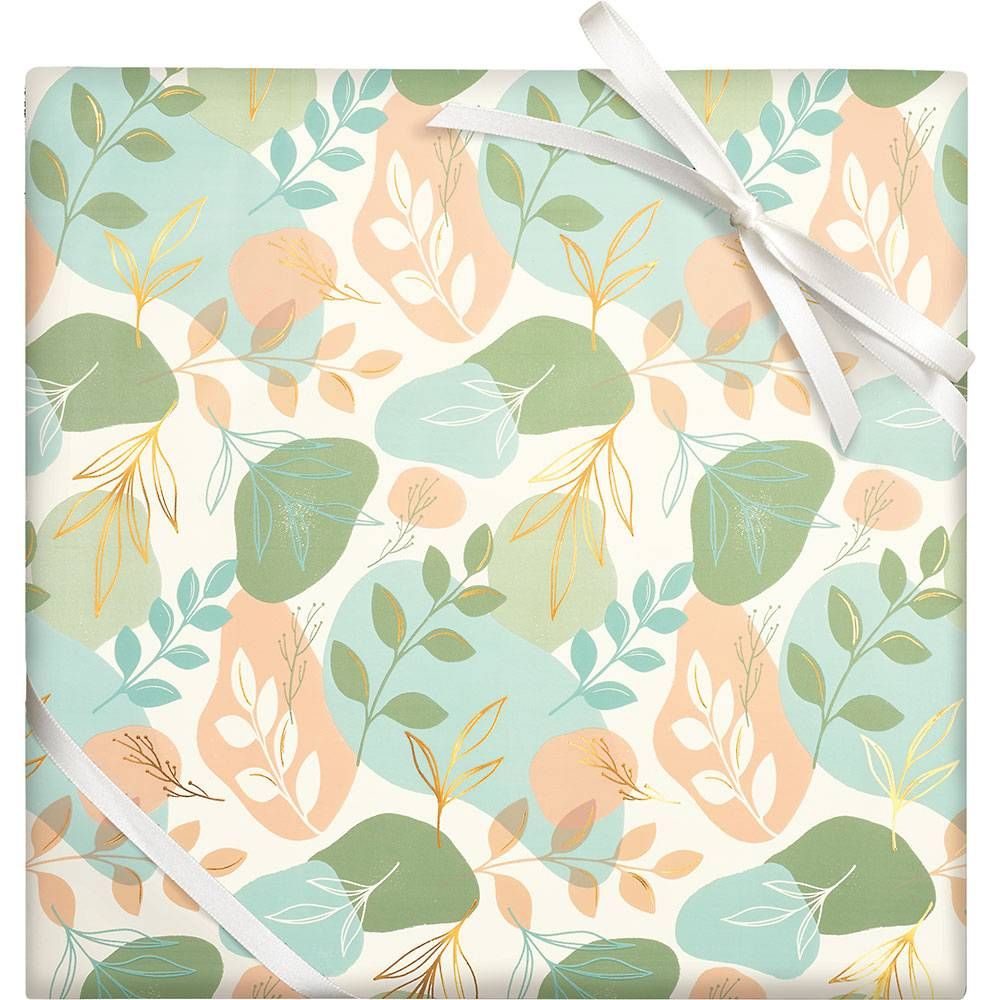 Stone Wrapping Paper Natural Greenery