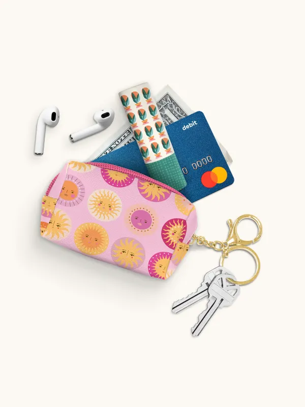 Keychain Pouch On The Sunny Side